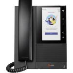 HP POLY HANDSETS 82Z79AA Poly CCX 505 Business Media Phone for Microsoft Teams and PoE-enabled