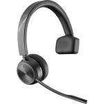 HP Poly Savi 7210 DECT Wireless On-Ear Mono Headset with Stand - UC Certified Noise-Canceling Mic / Busy Light / Up to 120m Distance / Up to 12-Hour Talk-time