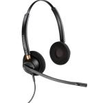 HP Poly EncorePro 520 UC Wired On-Ear Headset Quick Disconnect / Noise-Canceling Microphone / SoundGuard Technology