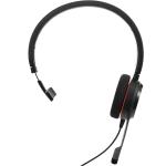 Jabra Evolve 20 SE Mono USB-A Wired On-Ear Headset with In-Line Controls - Teams Certified Plug and play / Busy Light / Mic Noise Cancellation