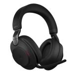 Jabra Evolve2 85 Bluetooth Over-Ear Active Noise Cancelling Headset - Teams Certified USB-A / 10-Mics Noise Cancellation / 40mm Speakers / Hybrid ANC / Retractable Mic / Busy Light / Fast Charge / Up to 30m Distance / Up to 30-Hour Talk-Tim