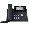 Yealink T43U 12-Line IP Desk Phone with 3.7" Screen - WiFi Via WF40/WF50 - Bluetooth Via BT40/BT41 - Supports Expansion Modules - Up to 12 SIP PoE Support - USB Headset & EHS Support