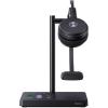 Yealink WH62 Mono DECT Wireless Headset with Charging Stand - Teams Certified 2-Mics Noise Cancellation / Busy Light / Up to 160m Distance / Up to 13-Hour Talk-time