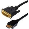 Dynamix C-HDMIDVI-5 Single Link HDMI to DVI-D Male Cable - 5m 18+1 Pin