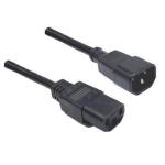 Dynamix C-POWERC X0 10A IEC C14 to C13 Power Extension Cord - 50cm SAA Approved - For Monitor to CPU