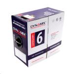 Dynamix C-C6-ST R GREY Cat6 UTP Stranded Cable Roll - 305m - Grey 250MHz - 24AWG x 4P - PVC Jacket