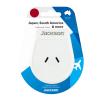 Jackson PTA8813M Slim Outbound Travel Adaptor - USA / Japan / South America 2-Pin NZ / AUS Plugs