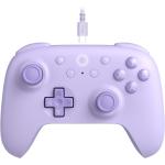 8Bitdo Ultimate 2C Wired Controller - Purple 1000Hz Polling Rate - Linear Triggers - Tactile Bumpers