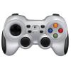 Logitech F710 2.4GHz Wireless Gamepad Plug-and-Forget Nano-Receiver Dual Vibration Feedback Motors Floating D-Pad Rubber Grips