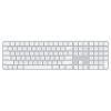 Apple Magic Keyboard - White Keys with Numeric Keypad and Touch ID (Touch ID Function Only Work with M1 / M2 /M3 /M4 chip Mac) with USB-C Charging Cable