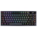 ASUS ROG AZOTH 75% Wireless Custom Gaming Keyboard - Gunmetal ROG NX Red Switches - Wireless 2.4Ghz - Bluetooth 5.1