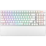 ASUS ROG STRIX SCOPE II 96% Wireless Gaming Keyboard - Moonlight White ROG NX Snow Switches - Wireless 2.4GHz - Bluetooth 5.1