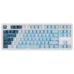 ATK A87 Pro TKL Tri-Mode Wireless Mechanical Gaming Keyboard - Arctic Snow Arctic Fox Click Switch