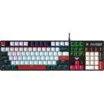 Aula S500 Zoned RGB Gaming keyboard - Black White Red Blue Switch