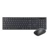 Bonelk KM-314 Wireless Keyboard & Mouse Combo for PC and Mac - Black Slim