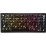 Corsair K65 Plus Wireless Tactile Mechanical Gaming Keyboard - Black 75% RGB - Up to 266hrs Rechargeable Battery Life - For Both Windows and Mac