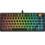 Glorious GMBK 75% Wired Membrane Gaming Keyboard - Black
