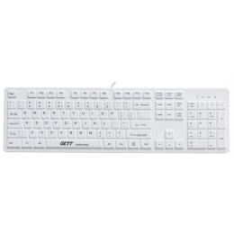 GETT Waterproof KSI-U10101-US Silicone,Dishwasher safe, Antimicrobial Medical Grade IP68 USB Cleantype easy protect keyboard
