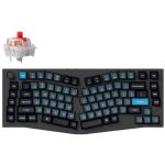 Keychron Q10P-M1 Q10 Pro 75% Alice Layout Wireless Mechanical Keyboard - Carbon Black Keychron K Pro Red Switches - Swappable - RGB Backlight - Knob Version - QMK / VIA