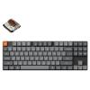 Keychron K1M-B3 K1 MAX Custom Mechanical Keyboard Gateron Brown Switch - Wireless / Wired / 2.4GHz Low Profile QMK - ANSI 80% - TKL 87 Key - Full Assembled - RGB - Low Profile MX2.0