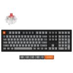 Keychron K10M-H1 K10 Max 100% QMK Fully Assembled (Hot-Swappable) RGB Backlight Super Red Wireless Mechanical Keyboard