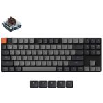 Keychron K1X-A3 K1 80% QMK White Backlight Low Profile 2.0 Brown Switch Wireless Mechanical Keyboard