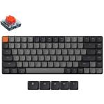 Keychron K3X-H1 K3 75% QMK RGB Backlight (Hot-Swappable) Low Profile 2.0 Red Switch Wireless Mechanical Keyboard