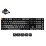 Keychron K5X-A3 K5 100% QMK Wireless White Backlight Brown Switch Mechanical Keyboard