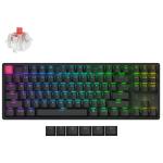 Keychron K8X-J1 K8 80% QMK Wireless RGB Backlight Aluminum Frame Keychron Super switch Red (Hot-Swappable) Mechanical Keyboard
