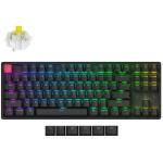 Keychron K8X-J4 K8 80% QMK Wireless RGB Backlight Aluminum Frame Keychron Super switch Banana (Hot-Swappable) Mechanical Keyboard