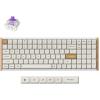 Keychron K4 HE 96% Wireless Magnetic Switch - Special Edition White Gateron Double-Rail Magnetic Nebula Switch CustomKeyboard