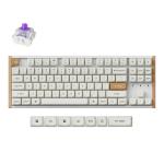 Keychron K8H-Q1 K8 HE 80% Wireless Special Edition White Gateron Double-Rail Magnetic Nebula Switch Custom Keyboard