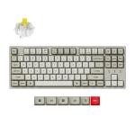 Keychron C1 Pro 8K QMK Wired Custom Mechanical Keyboard - Super BANANA Switch Hot-Swappable - 8K Polling - QMK Open-Source Customization - Pre-Lubed Switches - PBT Keycaps