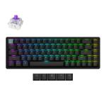 Keychron K6H-J1 K6 HE 65% Wireless Black Gateron Double-Rail Magnetic Nebula Switch Keyboard
