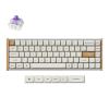 Keychron K6H-Q1 K6 HE 65% Wireless Special Edition White Gateron Double-Rail Magnetic Nebula Switch Keyboard