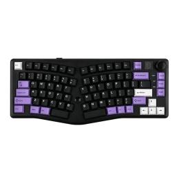 LEOBOG A75 75% Alice Layout Tri-mode Mechanical Keyboard RGB with Joystick - Black Linear Switch Ergonomic Design, BlueTooth & Wireless