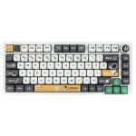 LEOBOG Hi75c PRO 75% Tri-mode Mechanical Keyboard - Astronaut Aluminium Alloy Cover - Linear Switch - RGB - Side-Prined PBT Keycaps - Hot Swappable - Gasket Mount