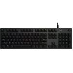 Logitech G512 CARBON LIGHTSYNC RGB Clicky Mechanical Gaming Keyboard GX Blue switches