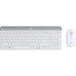 Logitech MK470 Slim Wireless Keyboard & Mouse Combo - White