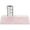 Logitech K580 Slim Multi-Device Wireless Keyboard - Rose Logitech K580 Slim Multi-Device Wireless Keyboard - Rose