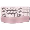 Logitech Wave Keys Wireless Ergonomic Keyboard - Rose Logitech Wave Keys Wireless Ergonomic Keyboard - Rose