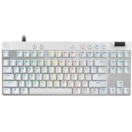 Logitech G Pro X TKL Rapid Analog Gaming Keyboard - White
