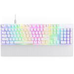 NZXT Function 2 Full Size Optical Gaming Keyboard - White - Swift Optical Switches