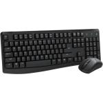 Rapoo X1800PRO Wireless Multimedia Keyboard & Mouse Combo - Black