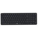 Rapoo E9350L Wireless Multi-mode Ultra-slim 99 Key Keyboard with Bluetooth and 2.4g Black