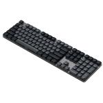 SATECHI SM3 Slim Mechanical Tactile Switches Wireless Keyboard ( Dark ) - Backlit Bluetooth /2.4Ghz