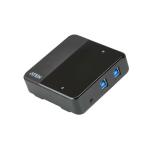 Aten US3324 USB-C enabled USB 3.1 Gen 1 Peripheral Sharing Switch , switches 4 USB devices between 2 different computers,