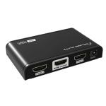 LENKENG LKV312HDR-V2.0 1-In-2-out HDMI Splitter with HDR & EDID Supports UHD Res up to 4K2K30 / 60Hz HDMI 2.0 & HDCP2.2 Compliant - Low Power Consumption - Plug & Play - Solid Metal Housing