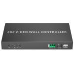 LENKENG 2x2 HDMI Videowall Controller with 1x HDMI In & 4x HDMI Out