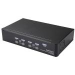 StarTech.com SV431DPUA2 4 Port DisplayPort KVM Switch - 4K 60Hz - Single Display - Dual Port UHD DP 1.2 USB KVM Switch with Integrated USB 2.0 Hub & Audio - Dell, HP, Apple, Lenovo